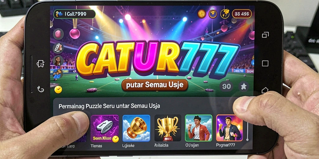 Tampilan gameplay menarik dari CATUR777 dengan berbagai teka-teki.