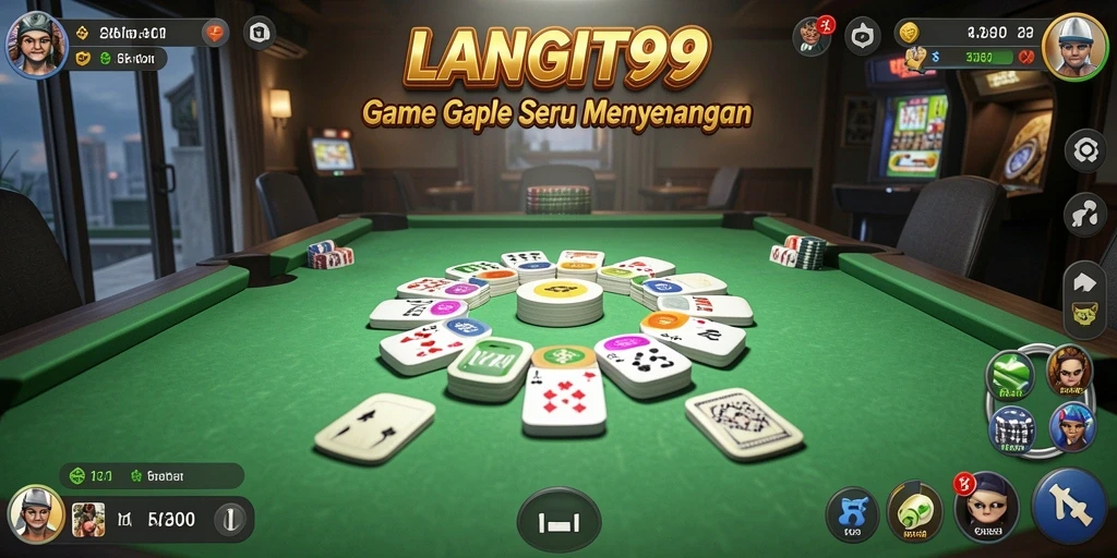 Tampilan gameplay LANGIT99 yang seru dan interaktif.