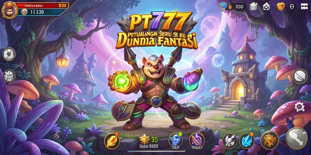 Tampilan gameplay PT777 yang menakjubkan di dunia petualangan.