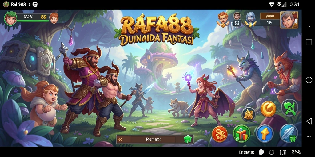 Screenshot gameplay RAFA88 yang menampilkan aksi mendebarkan dalam petualangan.
