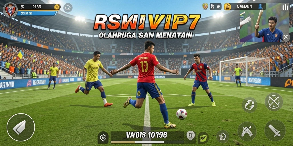 Gameplay mendebarkan dalam RSNVIP7 dengan aksi olahraga.