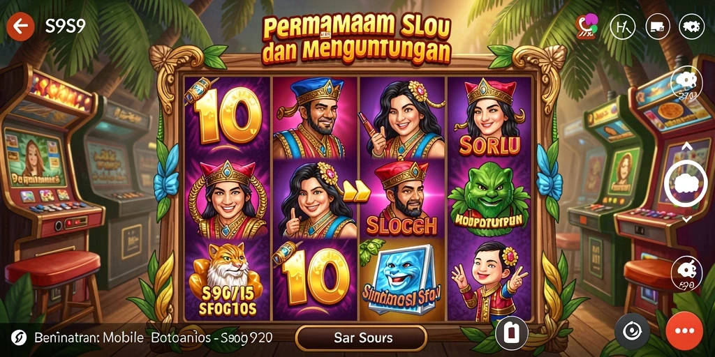 Tampilan gameplay S9S9 yang menarik dan penuh warna.