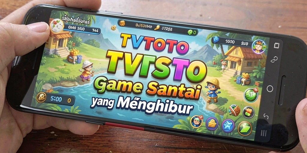Screenshot gameplay TVTOTO menampilkan keseruan dalam setiap level.